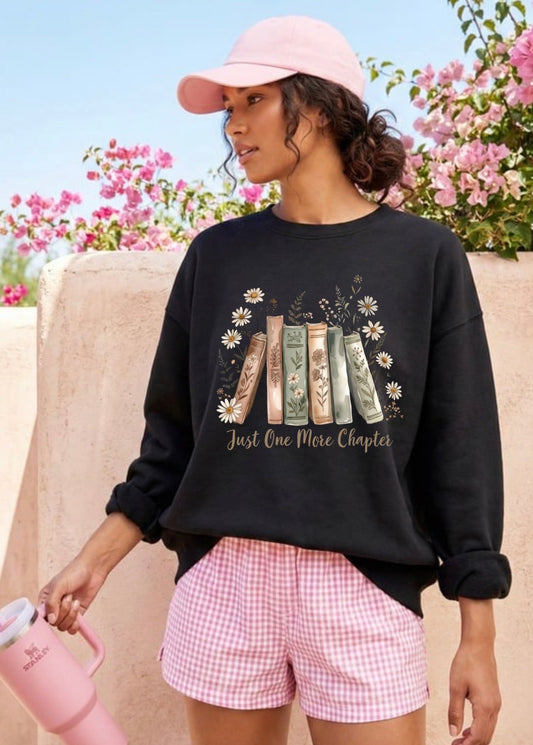 Book Lovers Crewneck | Graphic Sweatshirt | Cozy Unisex Pullover